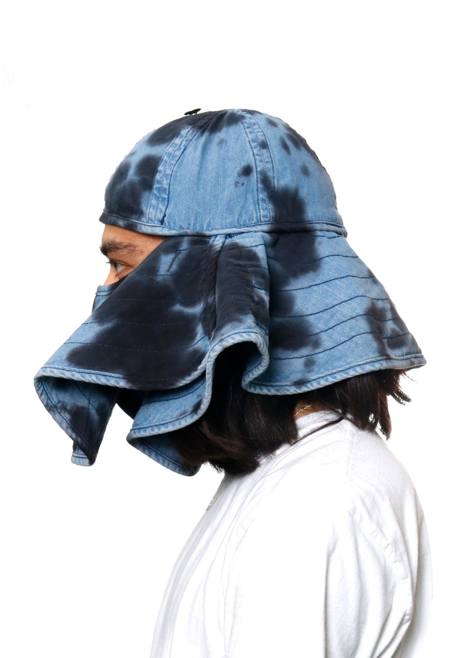 Sunblock Hat Denim Cow - 69